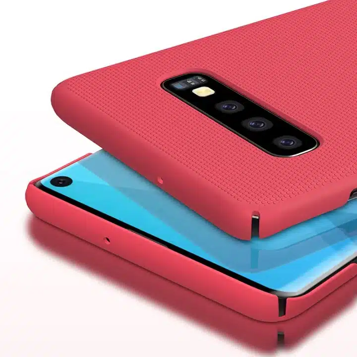 NILLKIN For Samsung Galaxy S10e Lite / S10 / S10 Plus Case Cover Frosted PC Matte hard back cover Gift Phone Holder 5.8/6.11/6.4 5