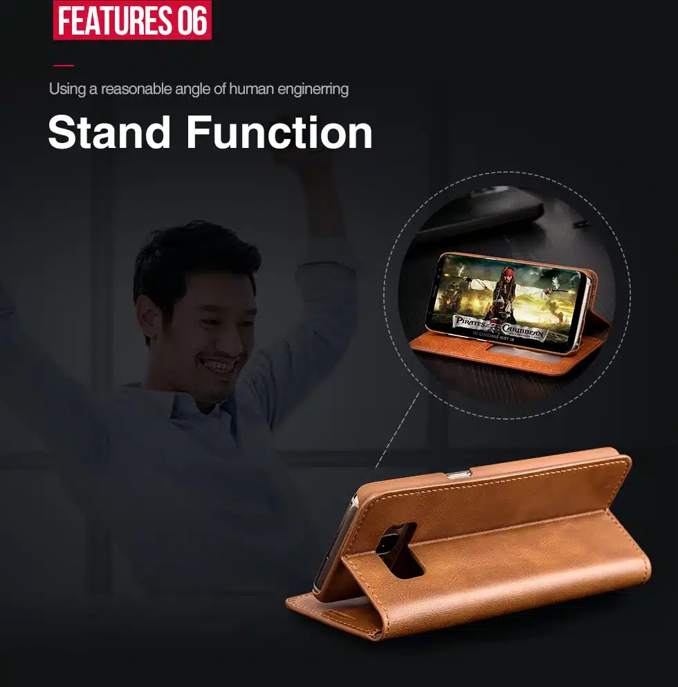 Musubo Luxury Stand Leather Case For Samsung Galaxy S9 Plus S7 Edge S8 Note 9 8 cover coque capa for iPhone X 8 Plus 7 6 6s 5s 5 22