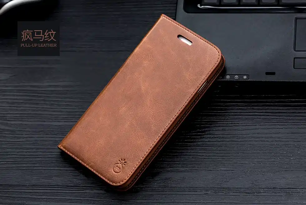 Musubo Luxury Stand Leather Case For Samsung Galaxy S9 Plus S7 Edge S8 Note 9 8 cover coque capa for iPhone X 8 Plus 7 6 6s 5s 5 26