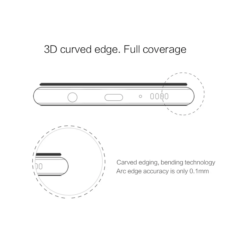 Nillkin For samsung galaxy s10/s10 plus/s10e tempered glass screen protector fully covered 3D CP+ Max 9H 0.33mm 5.8/6.11/6.4 15
