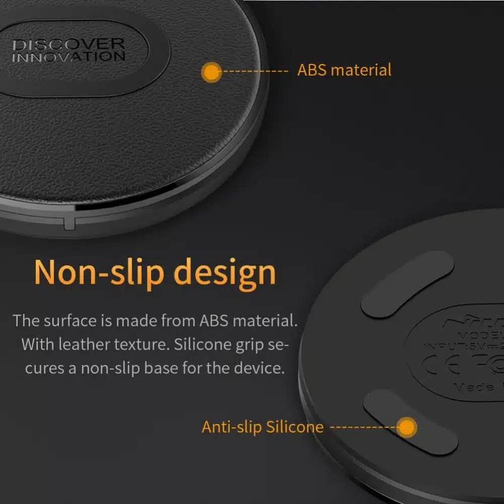 Nillkin Mini 10W Fast QI Wireless Charger Charging Pad for Samsung Galaxy S10/ S10+ / S9+/S9 S6 for iPhone Xs Max X for Xiaomi 9 8