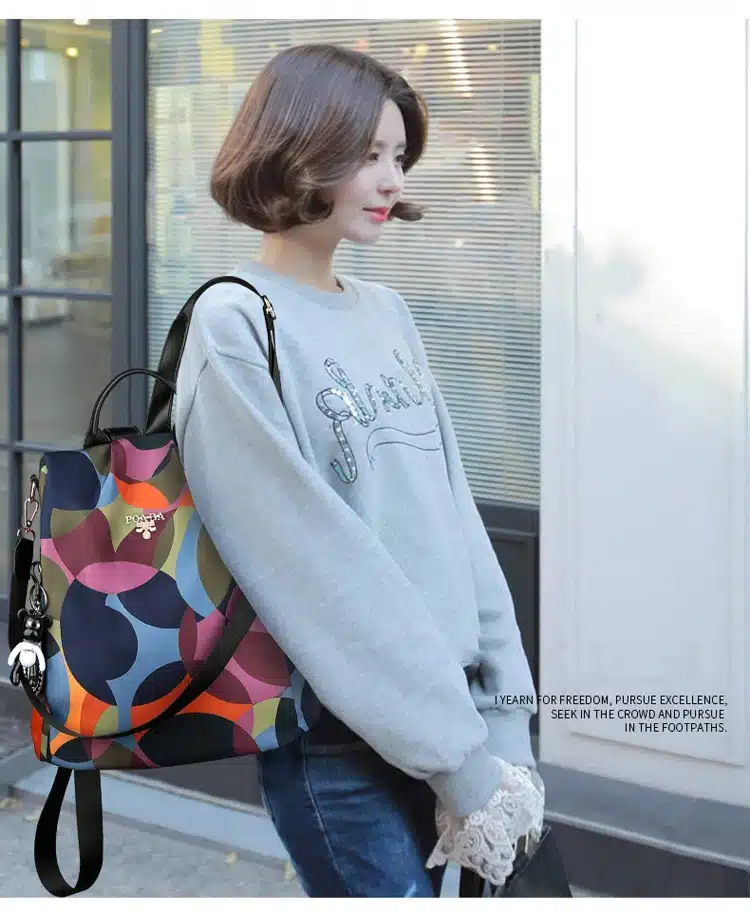 New Backpack Women Oxford Multifuction Bagpack Casual Anti Theft Backpack for Teenager Girls Schoolbag 2019 Sac A Dos mochila 14