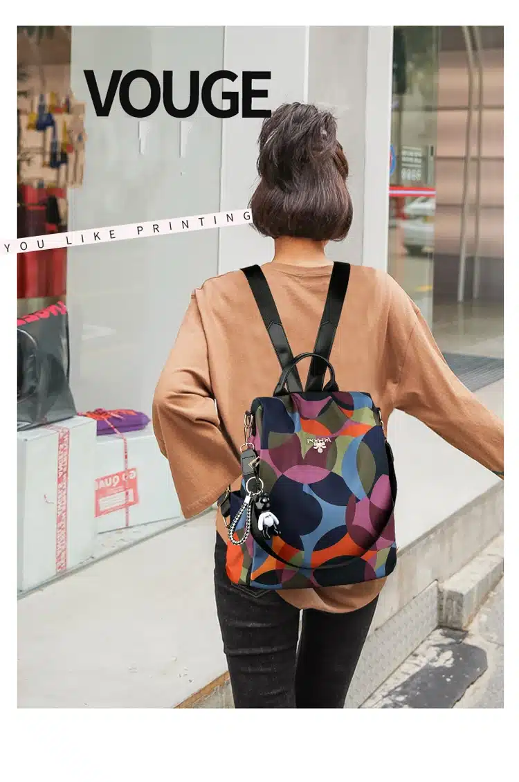 New Backpack Women Oxford Multifuction Bagpack Casual Anti Theft Backpack for Teenager Girls Schoolbag 2019 Sac A Dos mochila 17