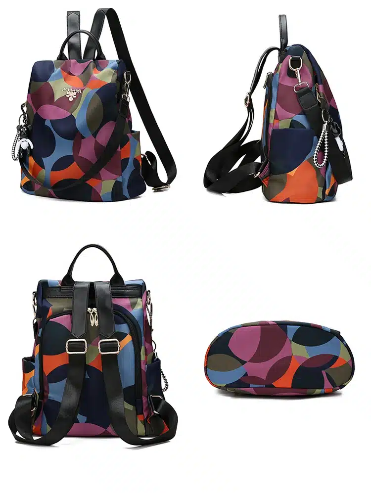 New Backpack Women Oxford Multifuction Bagpack Casual Anti Theft Backpack for Teenager Girls Schoolbag 2019 Sac A Dos mochila 19