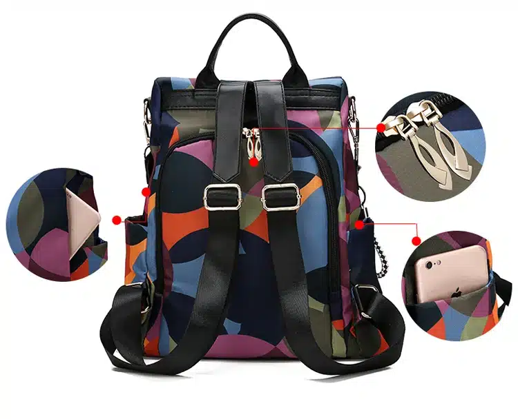 New Backpack Women Oxford Multifuction Bagpack Casual Anti Theft Backpack for Teenager Girls Schoolbag 2019 Sac A Dos mochila 21