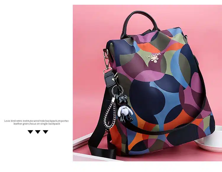 New Backpack Women Oxford Multifuction Bagpack Casual Anti Theft Backpack for Teenager Girls Schoolbag 2019 Sac A Dos mochila 28
