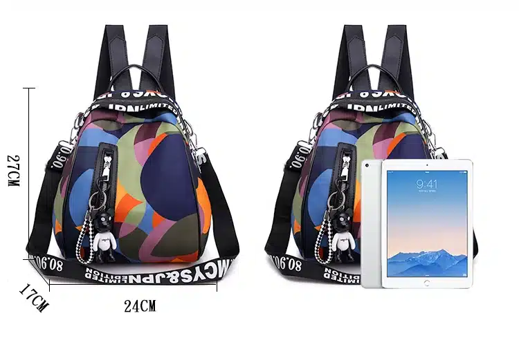New Multifunction Backpack Women Waterproof Oxford Bagpack Female Anti Theft Backpack Schoolbag for Girls 2019 Sac A Dos mochila 11