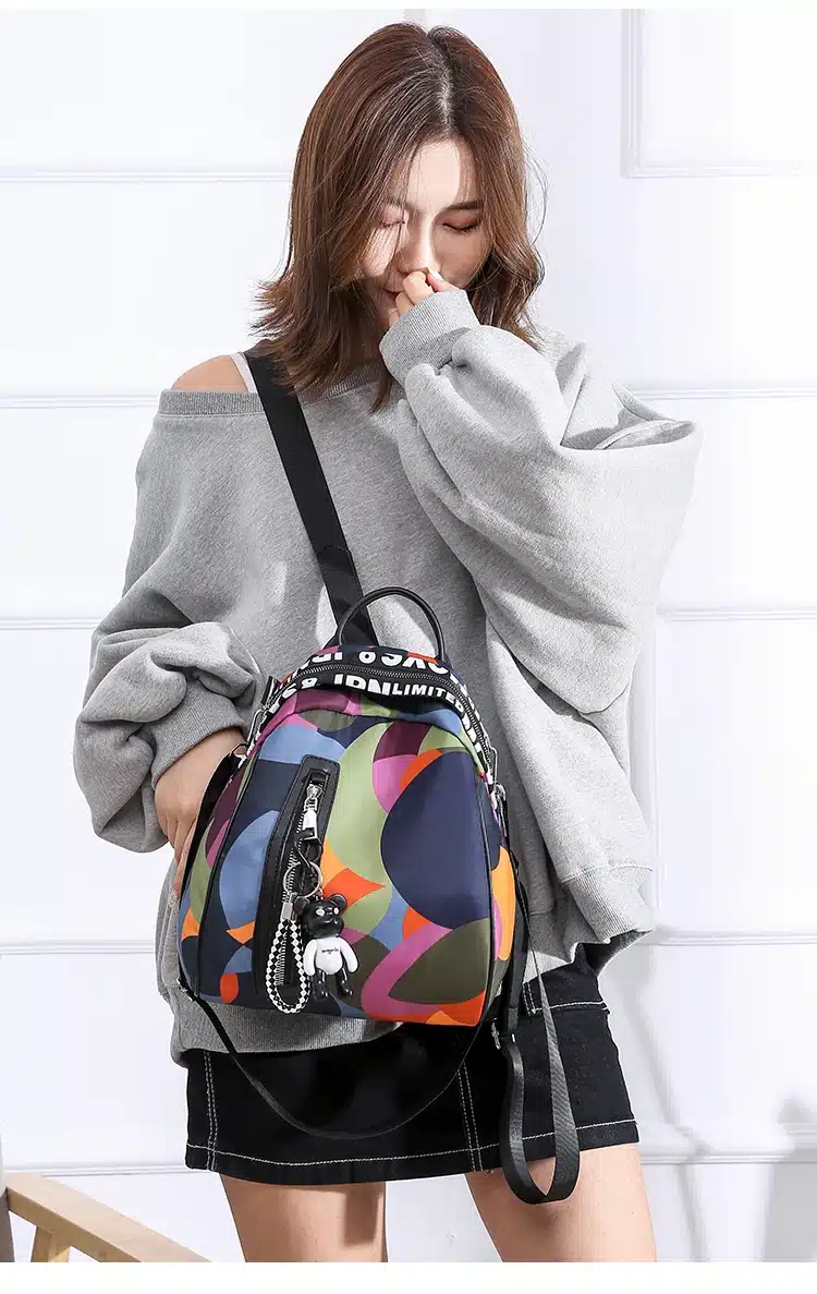 New Multifunction Backpack Women Waterproof Oxford Bagpack Female Anti Theft Backpack Schoolbag for Girls 2019 Sac A Dos mochila 16
