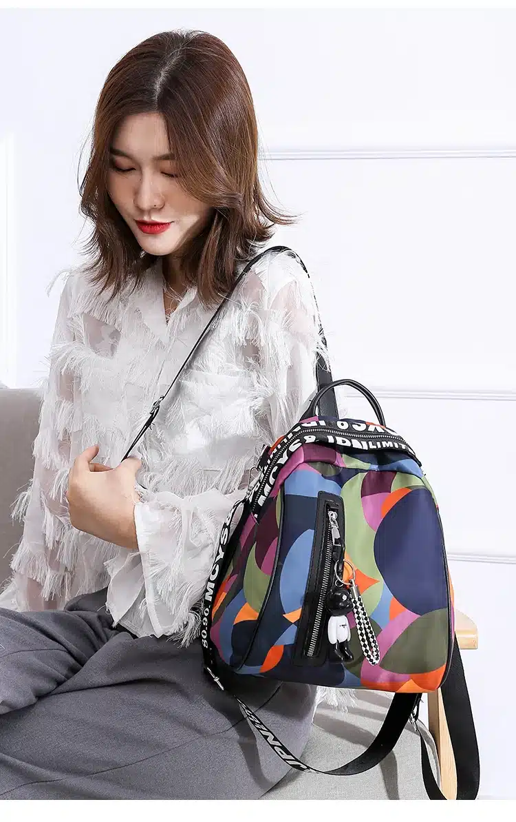 New Multifunction Backpack Women Waterproof Oxford Bagpack Female Anti Theft Backpack Schoolbag for Girls 2019 Sac A Dos mochila 18