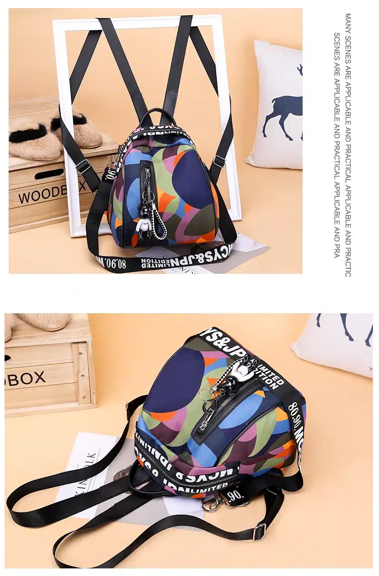 New Multifunction Backpack Women Waterproof Oxford Bagpack Female Anti Theft Backpack Schoolbag for Girls 2019 Sac A Dos mochila 34