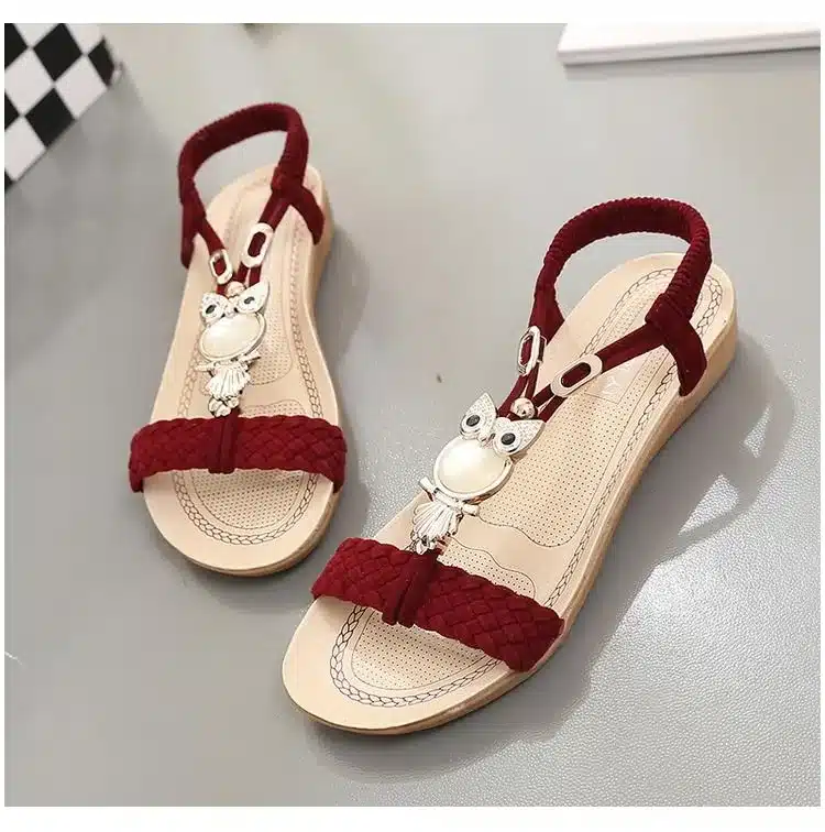 Women Sandals Summer Bohemia Beach Shoes Women Gladiator Sandals Ladies Fashion Flats Summer Female Shoes Sandalias Mujer 15