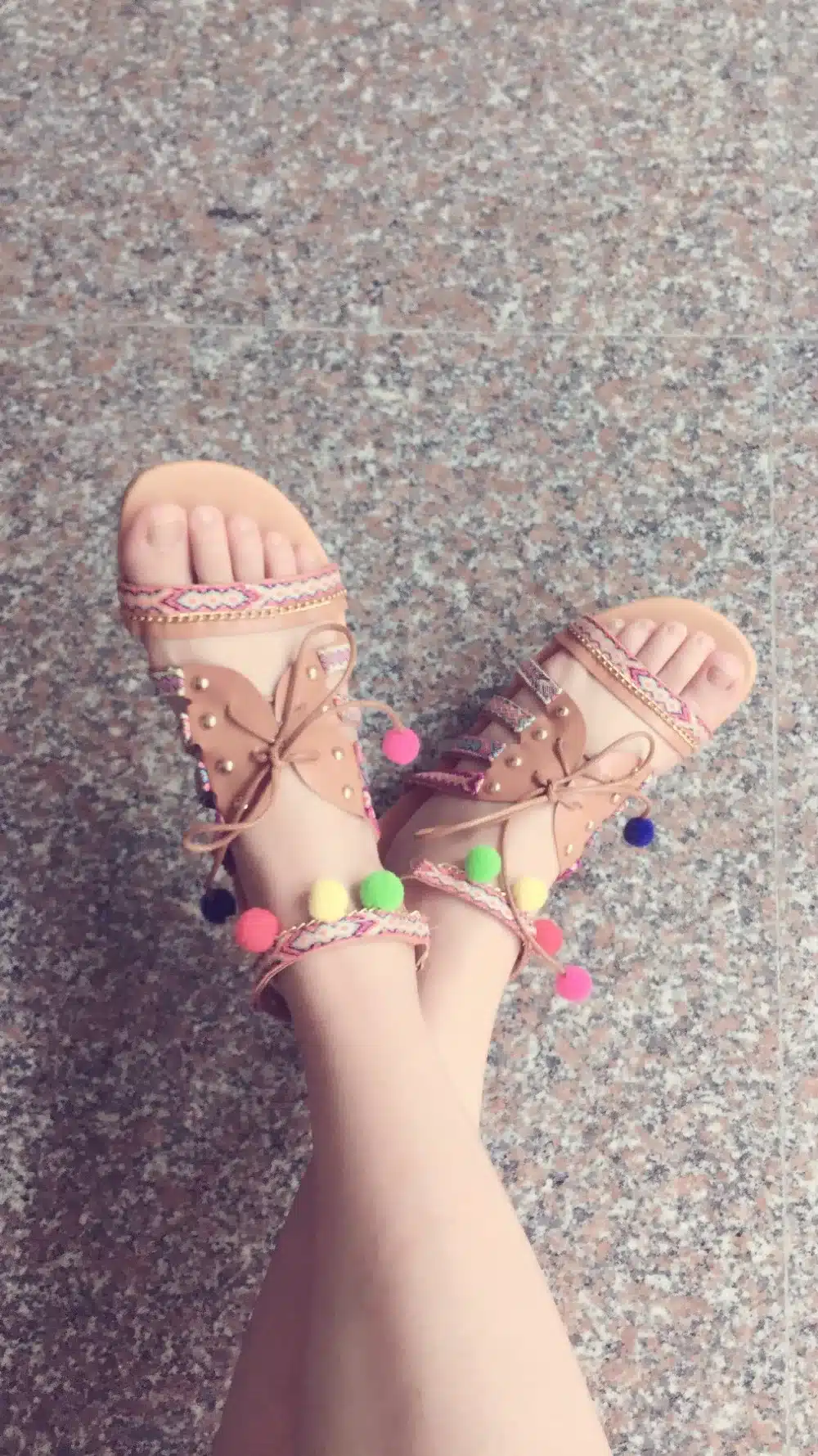 NAN JIU MOUNTAIN Plus Size 34-43 Ethnic Bohemian Summer Women Sandals Gladiator Roman Strappy Embroidered Shoes Woman Flat Shoes 8