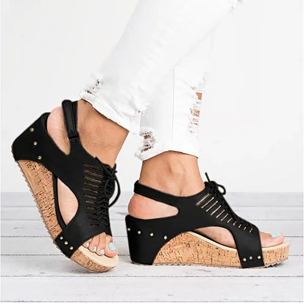 Platform Sandals Wedges Shoes For Women Heels Sandalias Mujer Summer Shoes Clog Womens Espadrilles Gladiator Women Sandals 2019 13