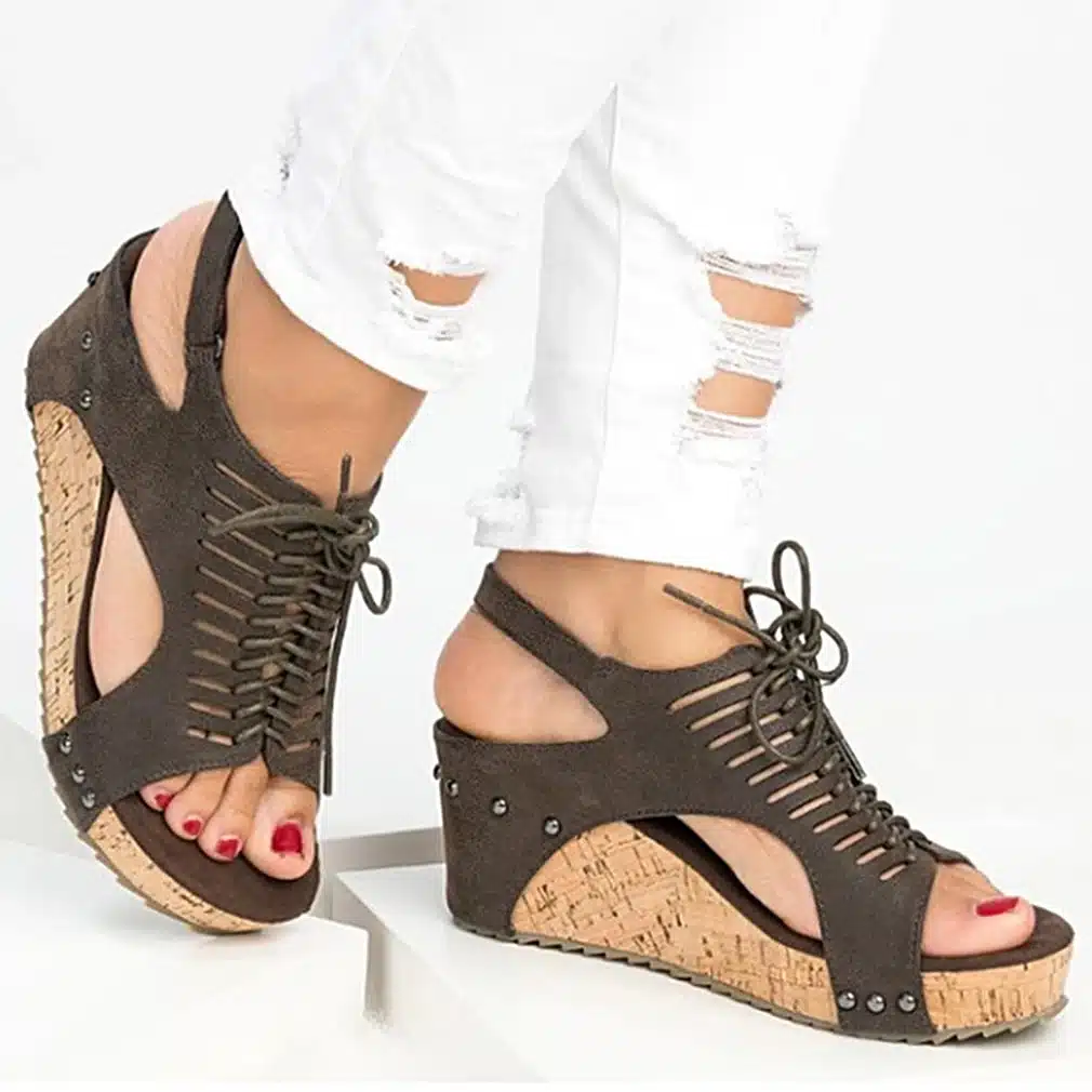 Platform Sandals Wedges Shoes For Women Heels Sandalias Mujer Summer Shoes Clog Womens Espadrilles Gladiator Women Sandals 2019 16