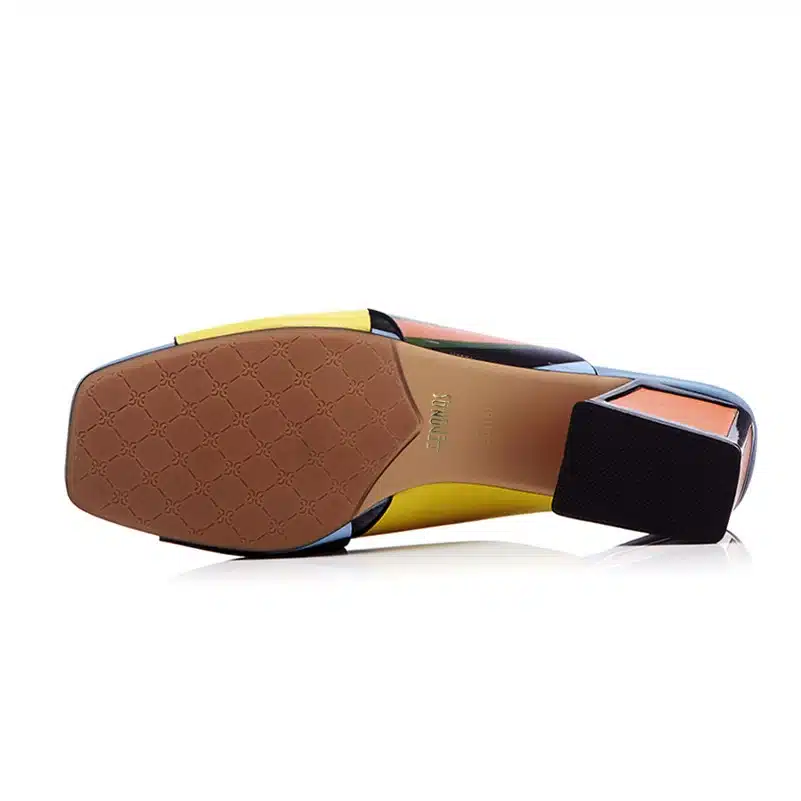 FEDONAS Women Sandals High Heels New Prints Summer Fashion Gladiator Genuine Leather Sandals Platform Shoes Woman Casual Slipper 18