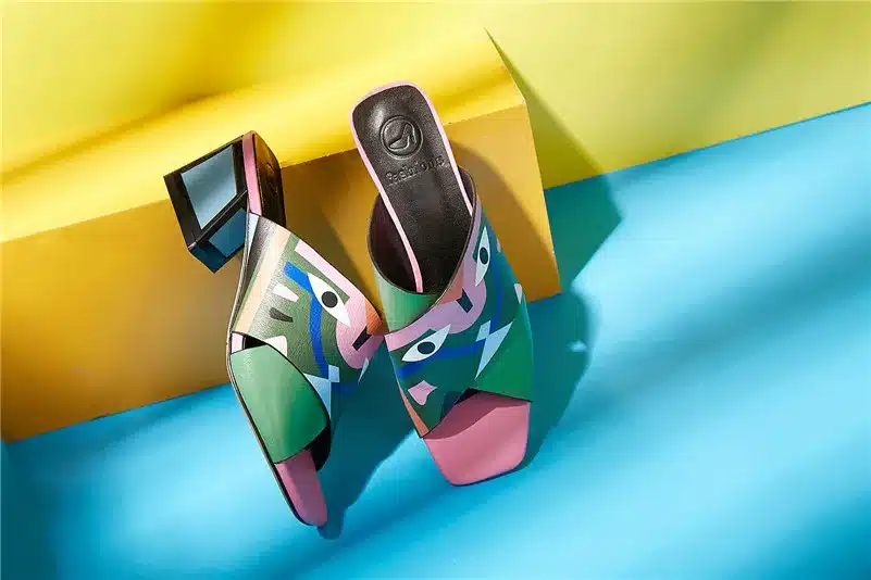 FEDONAS Women Sandals High Heels New Prints Summer Fashion Gladiator Genuine Leather Sandals Platform Shoes Woman Casual Slipper 20