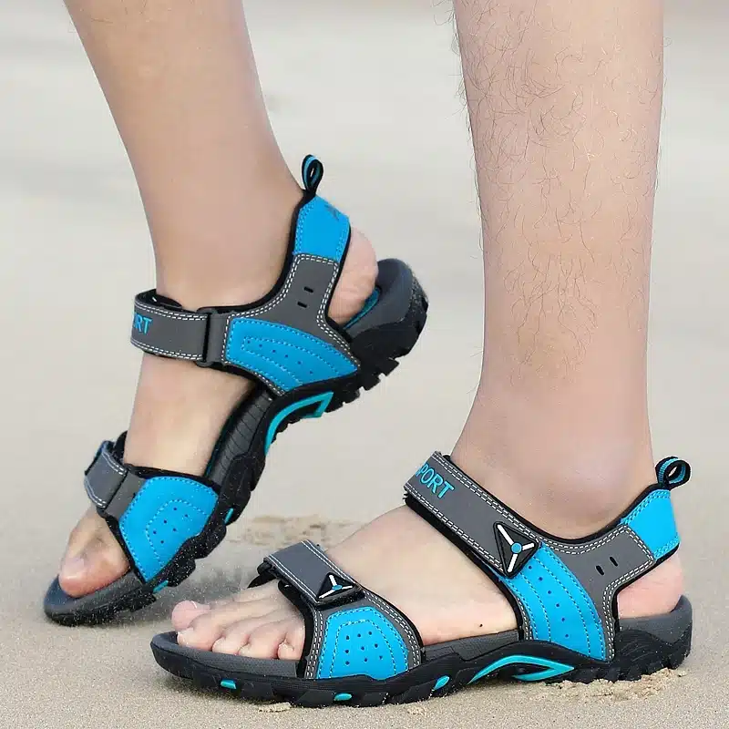 MIXIDELAI Outdoor Fashion Men Sandals Summer Men Shoes Casual Shoes Breathable Beach Sandals Sapatos Masculinos Plus Size 35-46 31