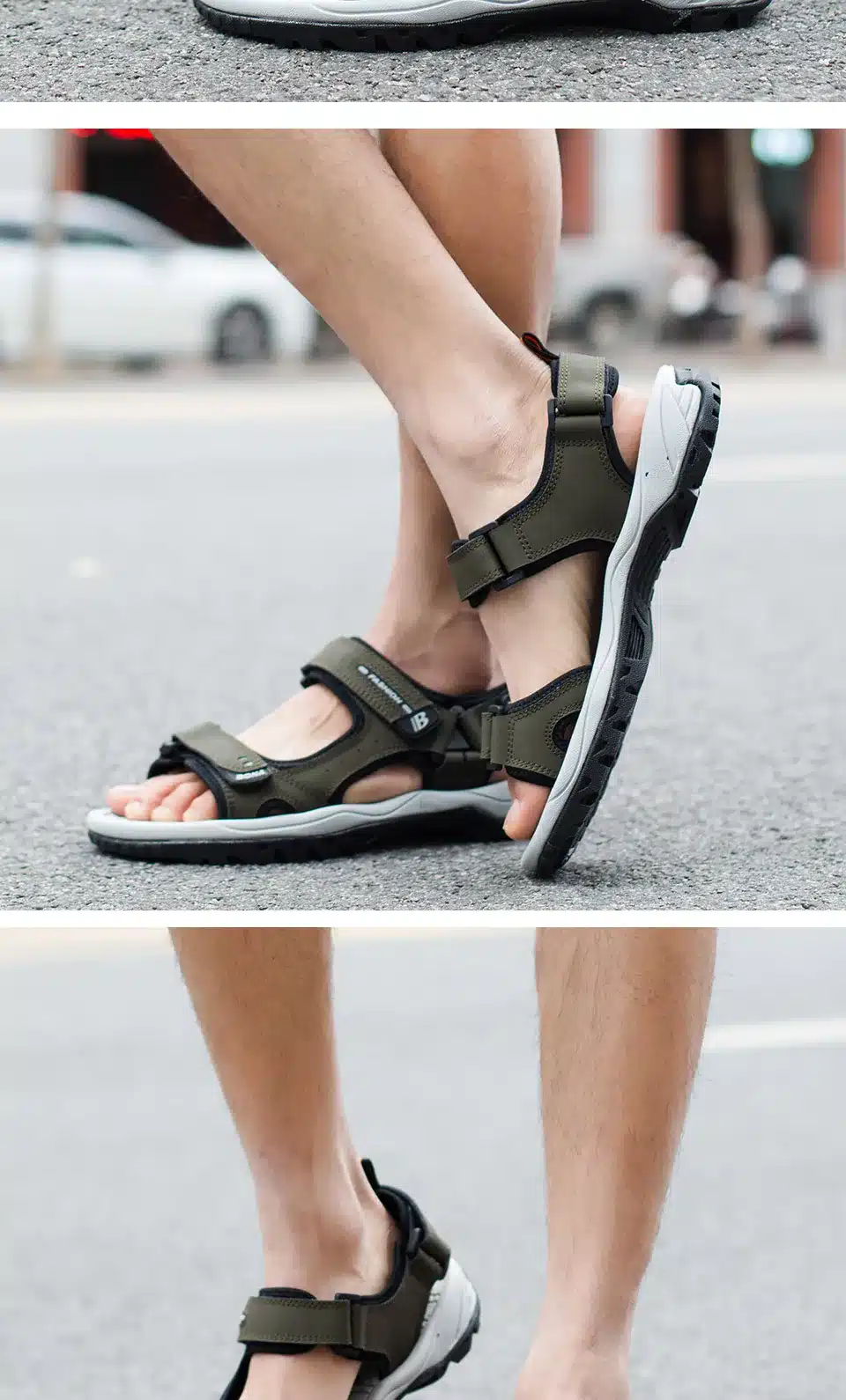 BONA New Classics Style Men Sandals Outdoor Walking Summer Shoes Anti-Slippery Beach Shoes Men Comfortable Soft Free Shipping 18