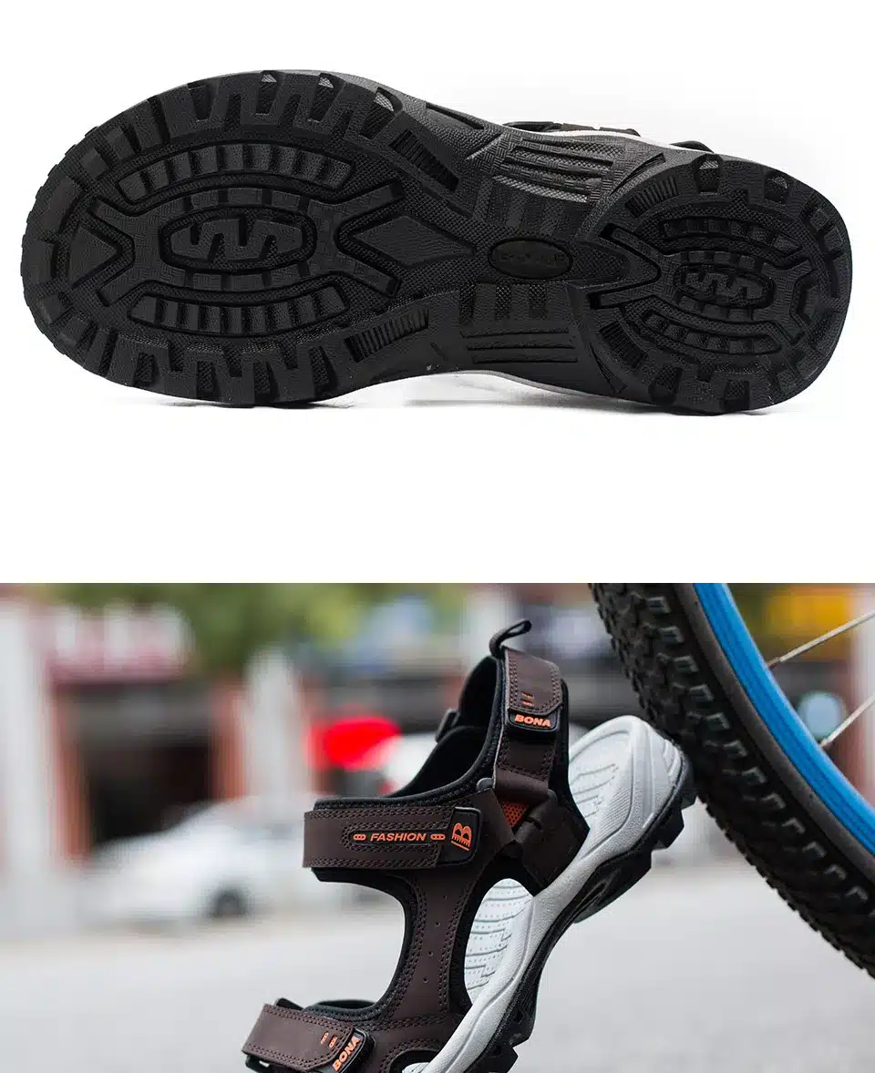 BONA New Classics Style Men Sandals Outdoor Walking Summer Shoes Anti-Slippery Beach Shoes Men Comfortable Soft Free Shipping 24