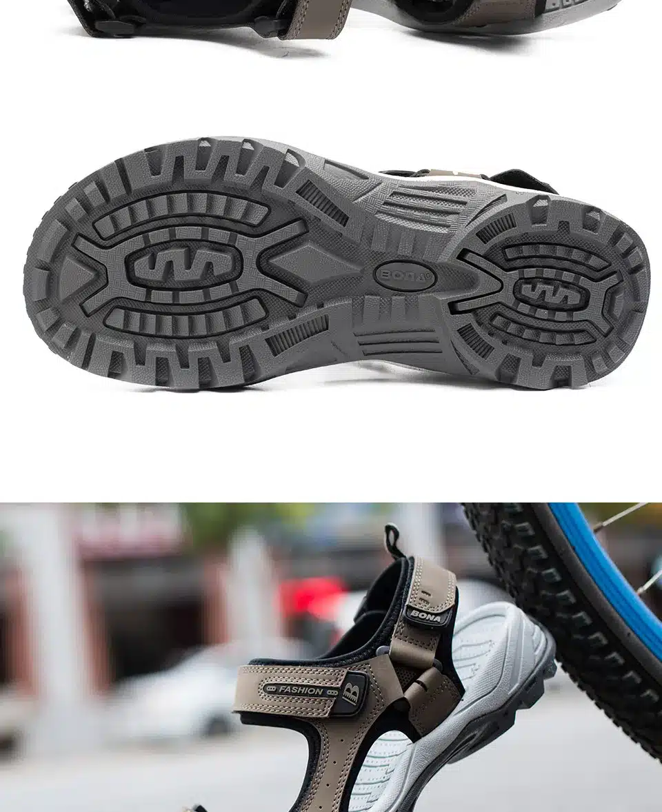 BONA New Classics Style Men Sandals Outdoor Walking Summer Shoes Anti-Slippery Beach Shoes Men Comfortable Soft Free Shipping 29