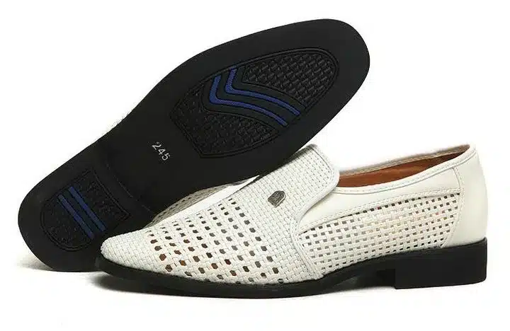 Dad Summer sandals breathable shoes sandals for Middle-aged mens shoes cut-outs shoes slip on mens leather sandals AD-02 19