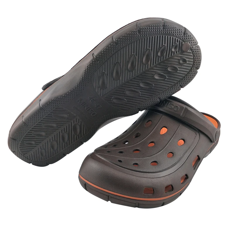 2019 New Arrive Hole Breathable shoes for men beach sandals slippers with holes slates light Sandalias outdoor summer NX54 22