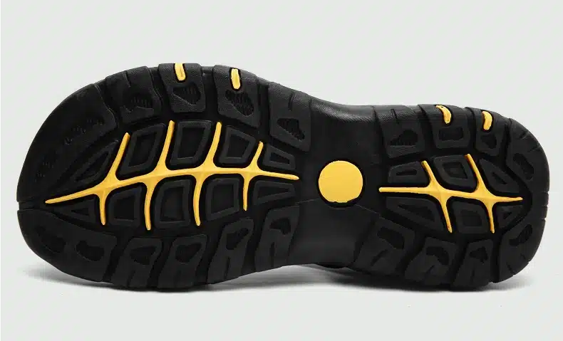 Men Sandals Genuine Split Leather Men Beach Roman Sandals Brand Men Casual Shoes Flip Flops Men Slippers Sneakers Summer Shoes 9