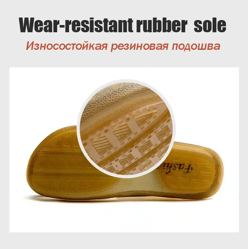 Summer Breathable Men's Sandals Soft Leather Casual Shoes Comfortable Flats Man slippers Roman Style Beach Sandals 9
