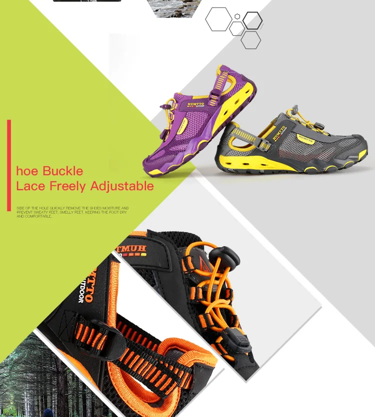 Summer Fashion Sandals Men Outdoor Leather Mesh Beach Breathable Mens Shoes Luxury Brand Wear Casual Man Shoes Big Size 36-45 6