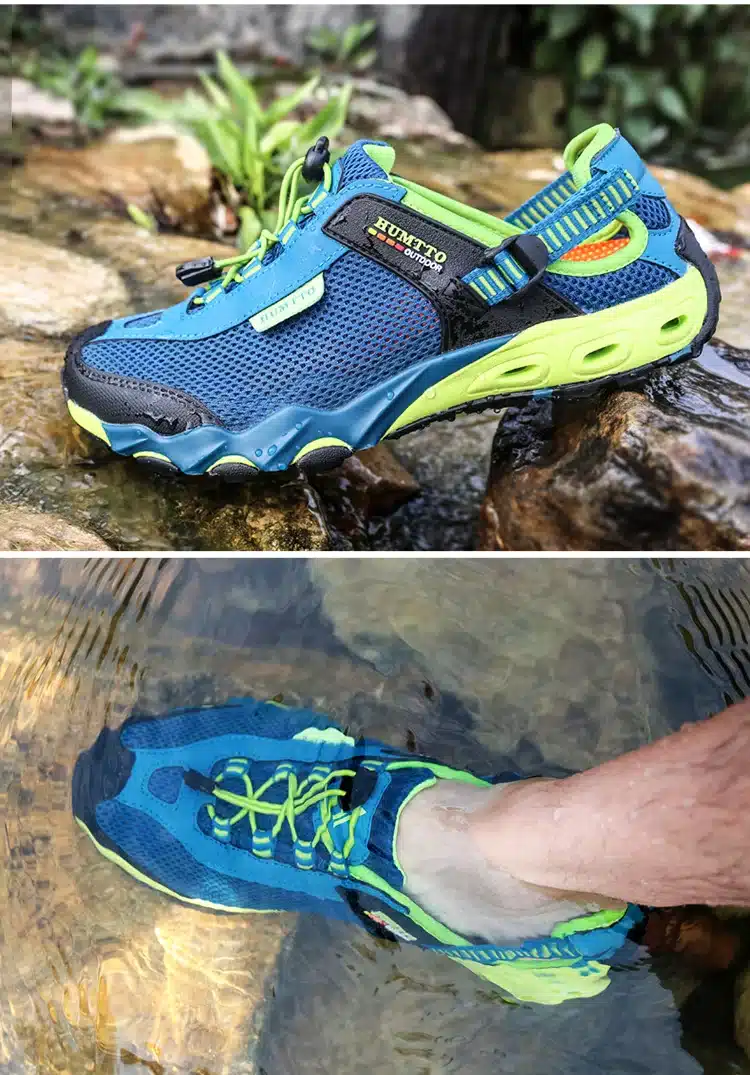 Summer Fashion Sandals Men Outdoor Leather Mesh Beach Breathable Mens Shoes Luxury Brand Wear Casual Man Shoes Big Size 36-45 14