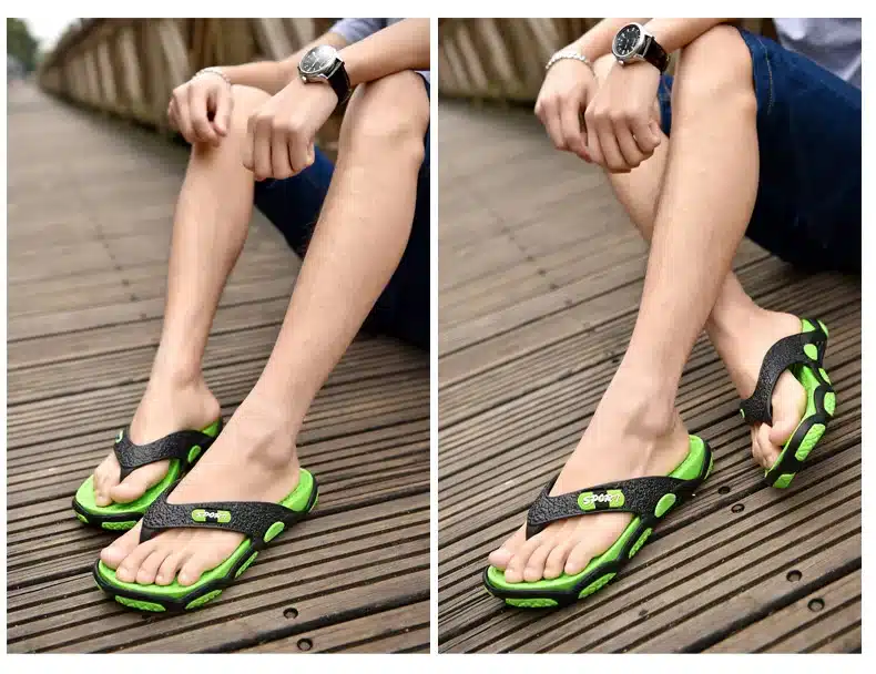 REETENE High Quality Men's Shoes For Male Slippers Plus Size 39-45 Fashion Summer Men Flip Flops Outdoor Soft Casual Shoes Men 28