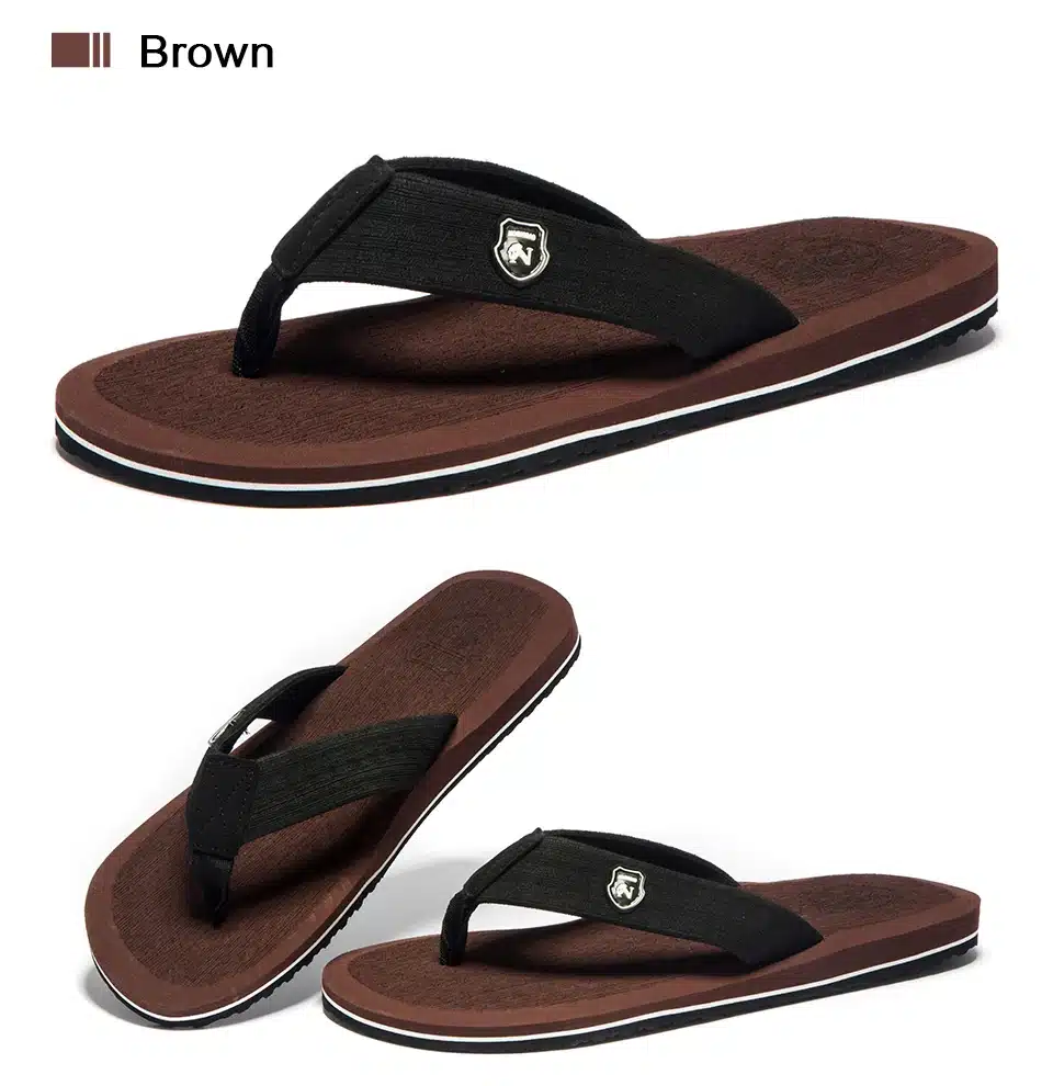 NEEDBO Beach Flip Flops Men Slippers Shoes Comfortable Men's Sandals Casual Summer Hotsal Shoes Good Quality Brand Shoes Men 34