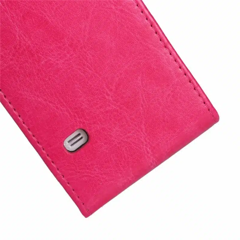 NFH Crazy Horse Leather NEO Case For Samsung S2 S3 S4 S5 Flip Vertical with Magnetic Clasp Silicon Back Case On S3 Mini S5Mini 9