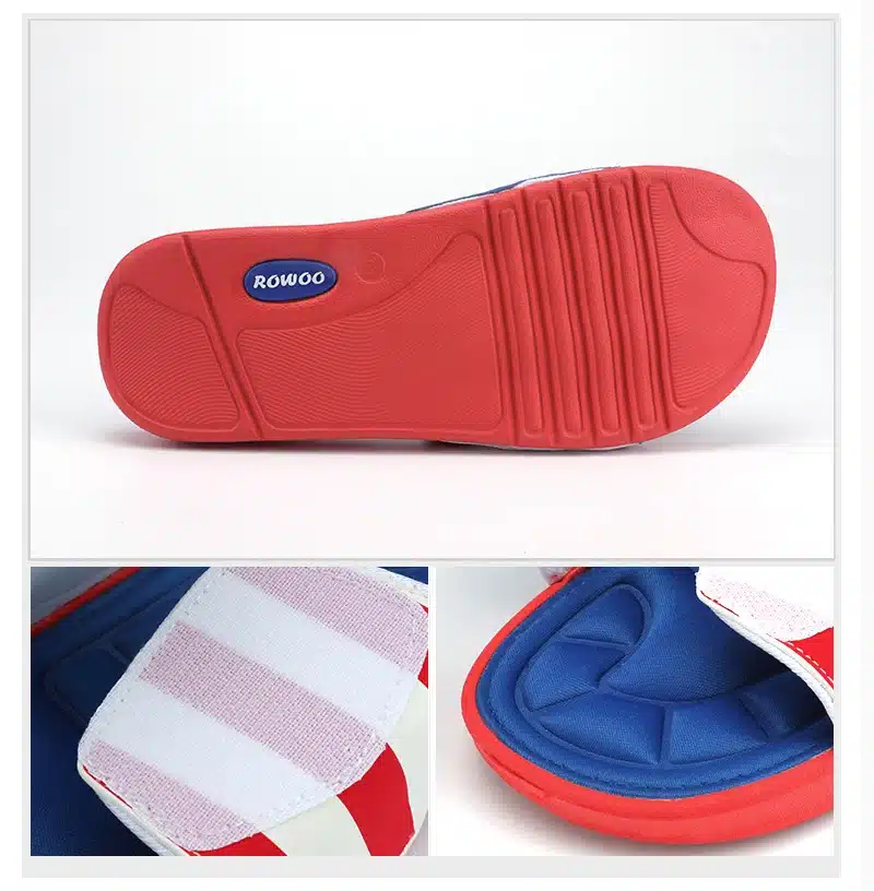 Mens Slippers Breathable Star Striped Memory Foam Indoor Comfortable Flip Flops Beach Sandals Outdoor New Summer Sandals Men 10
