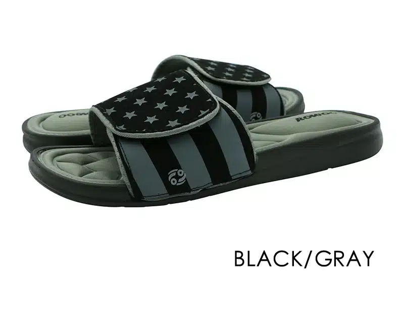 Mens Slippers Breathable Star Striped Memory Foam Indoor Comfortable Flip Flops Beach Sandals Outdoor New Summer Sandals Men 16