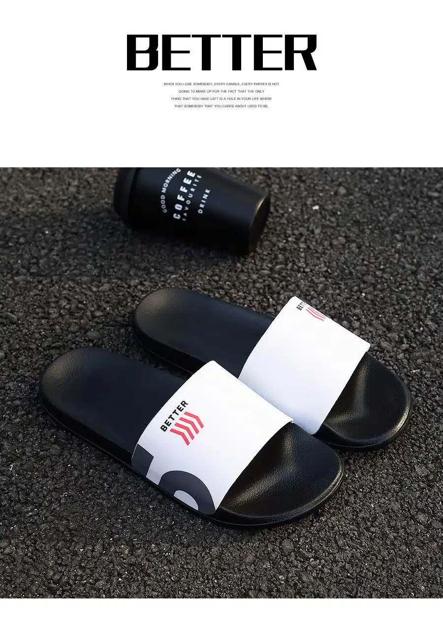 Men Slippers Summer Beach Shoes Unisex Lovers Couple Footwear Outdoor Non-slip Male Casual Flip Flops Fashion Bathroom Sandals 6