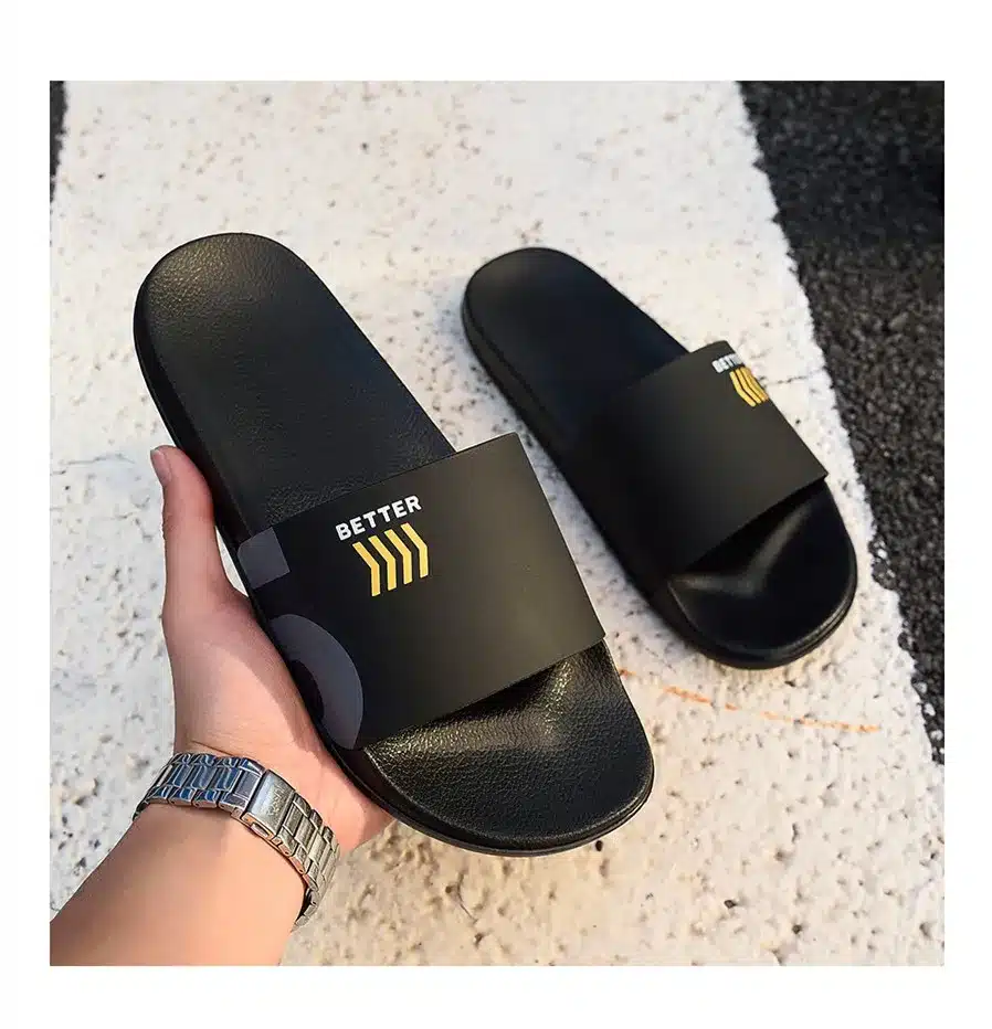 Men Slippers Summer Beach Shoes Unisex Lovers Couple Footwear Outdoor Non-slip Male Casual Flip Flops Fashion Bathroom Sandals 8