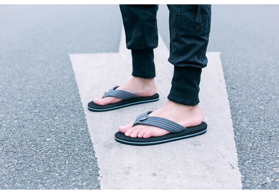 NEEDBO Flat Flip Flops Sandals Casual Men Slippers Shoes Comfortable Summer Beach Sapatos Hembre sapatenis masculino 19