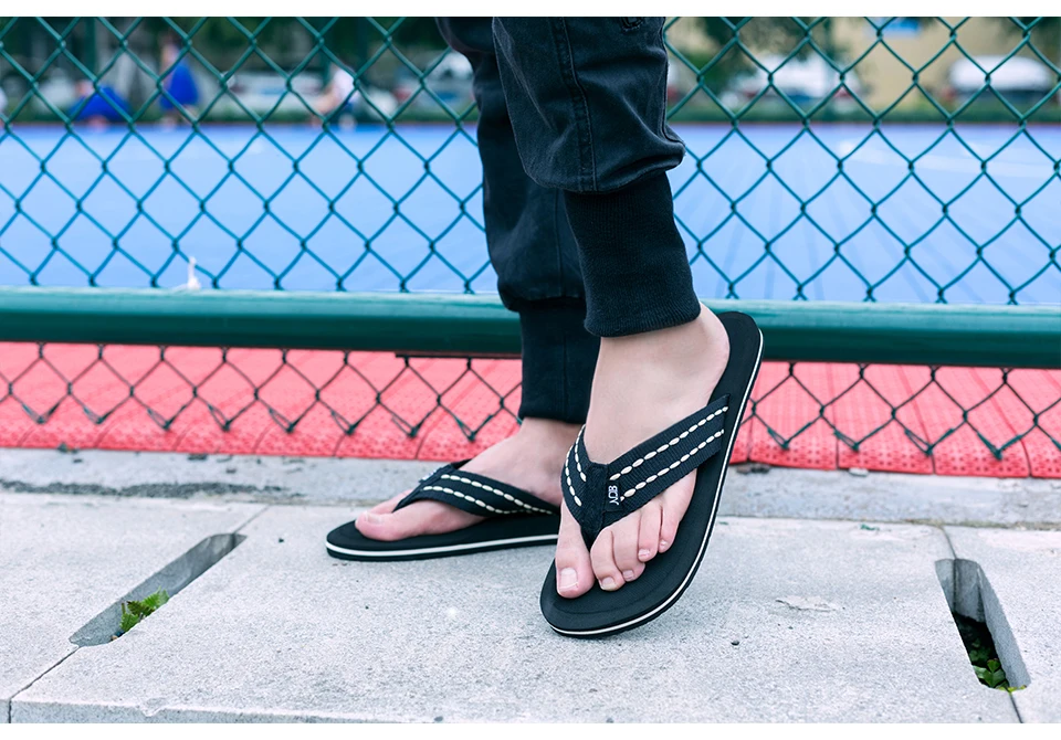 NEEDBO Flat Flip Flops Sandals Casual Men Slippers Shoes Comfortable Summer Beach Sapatos Hembre sapatenis masculino 20