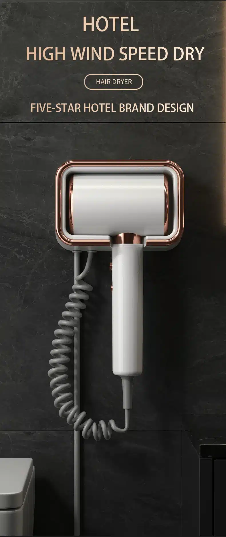 Väike seinale kinnitatav föön | kujundav pilt e-kaubamaja pildikogust