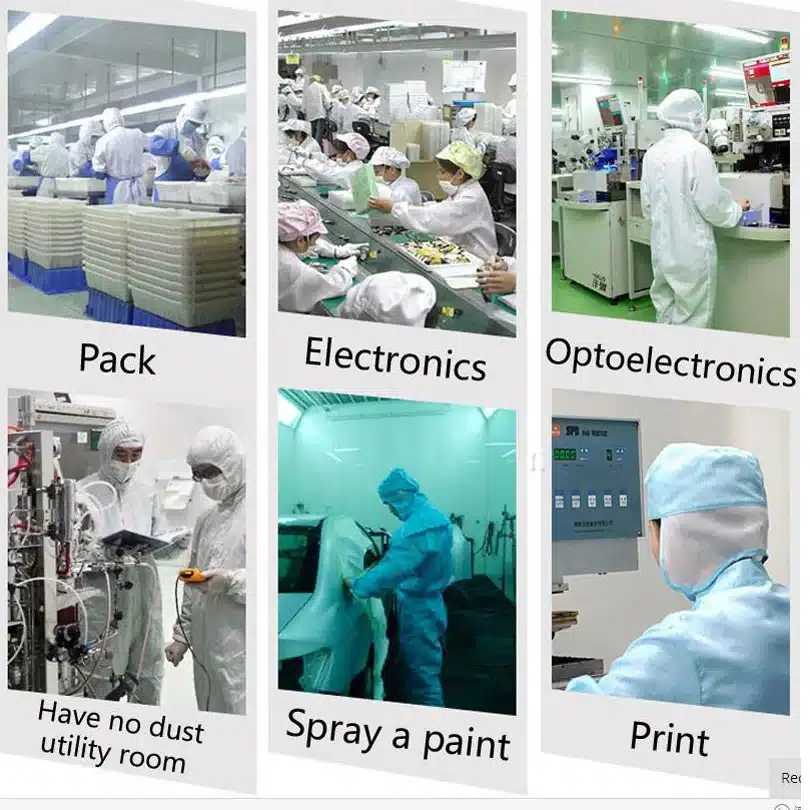 Factory-Outlet-Anti-Static-Dust-Cap-Safety-Helmet-noenname-null-Clean-Room-Clean-And-White-Hats
