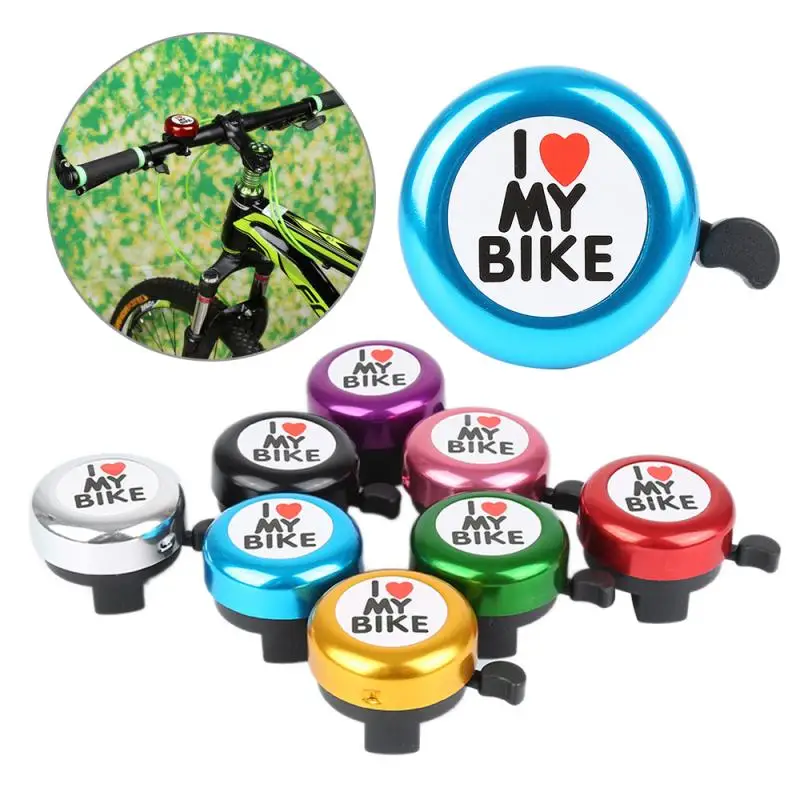 Metallist jalgrattakell "I love my bike" | kujundav pilt e-kaubamaja pildikogust