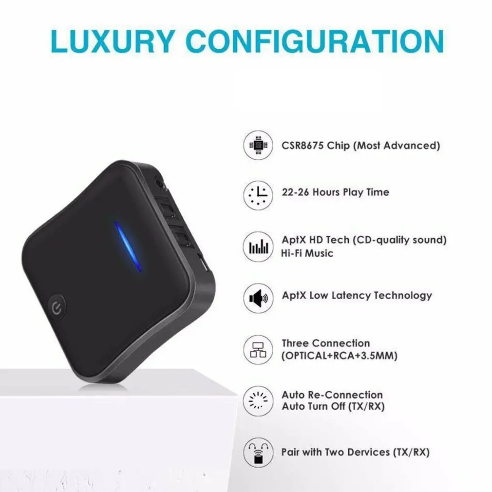Bluetooth 5.0 transmitter | kujundav pilt e-kaubamaja pildikogust