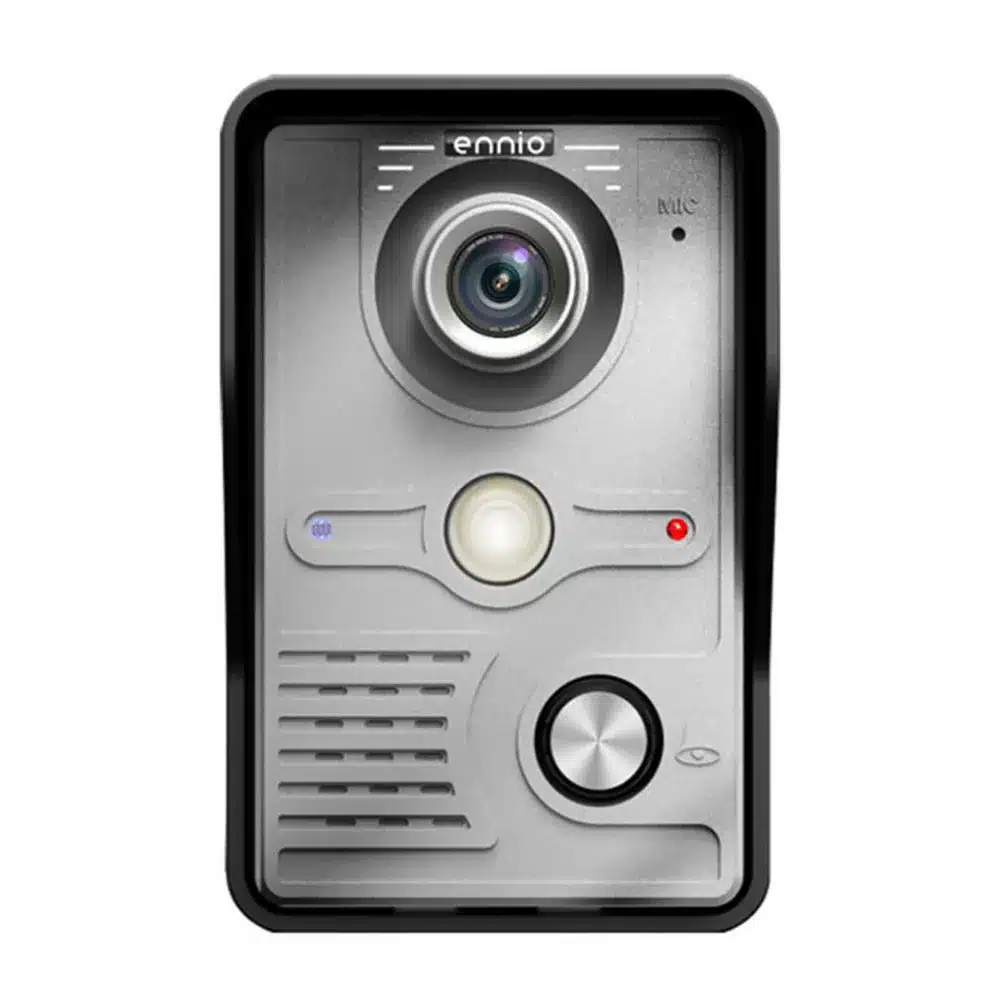 hall videoga uksekell kaamera ja mikrofoniga