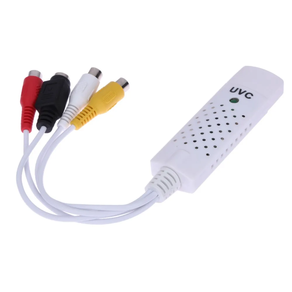 New Portable USB 2.0 Easycap Audio Video Capture Card Adapter VHS to DVD Video Capture For Win7/8/XP/Vista 10
