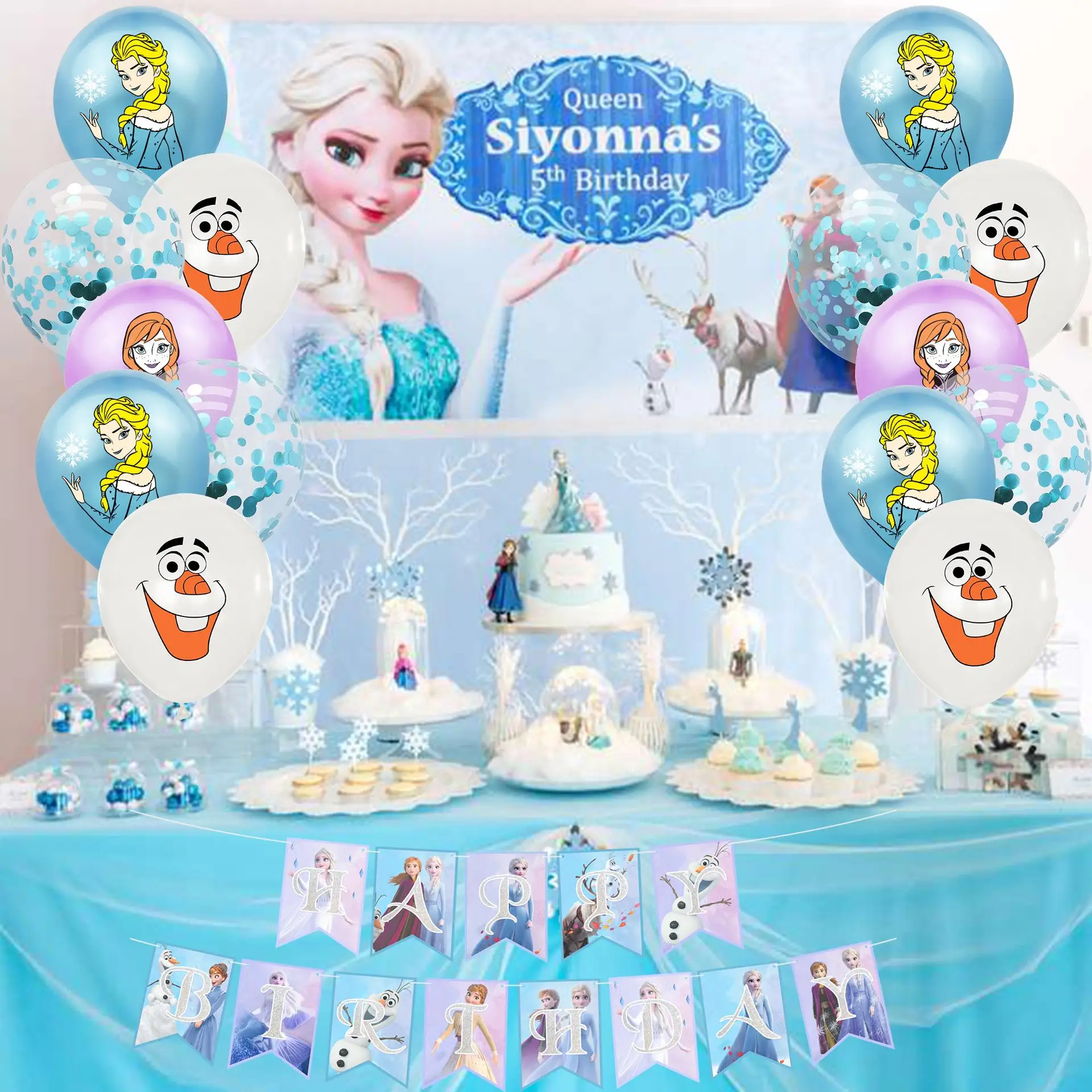 ERinevad "Frozen" pallikomplektid | kujundav pilt e-kaubamaja pildikogust
