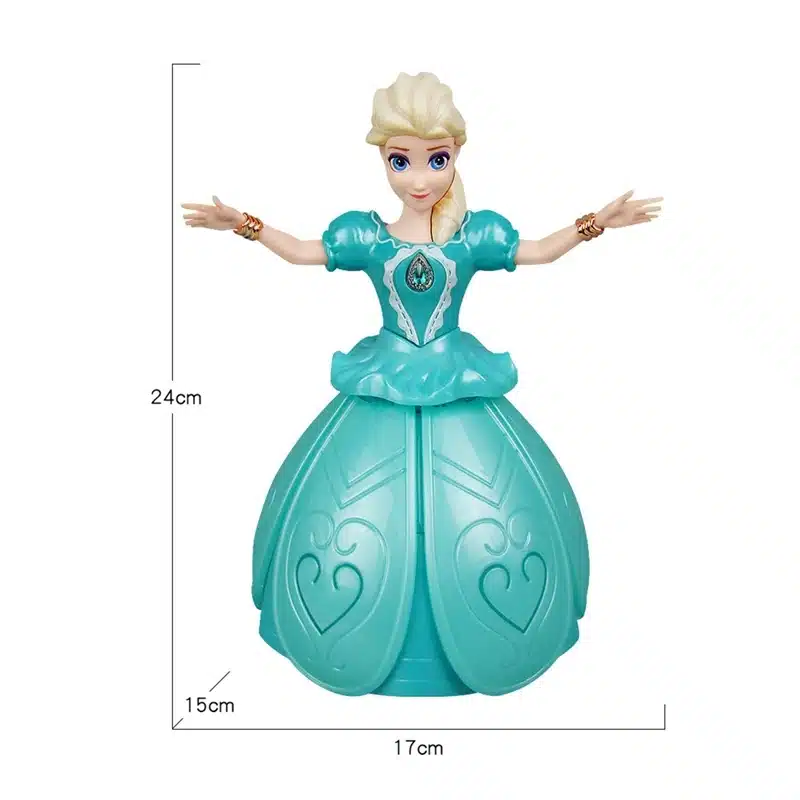 Tantsiv tiibadega Anna või Elsa | kujundav pilt e-kaubamaja pildikogust