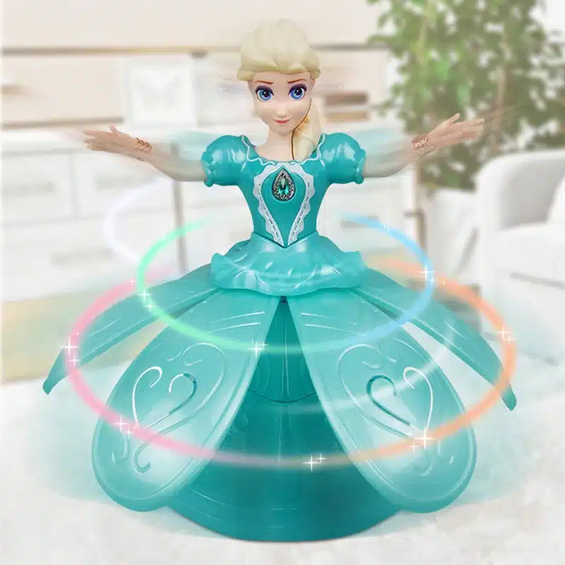 Tantsiv tiibadega Anna või Elsa | kujundav pilt e-kaubamaja pildikogust