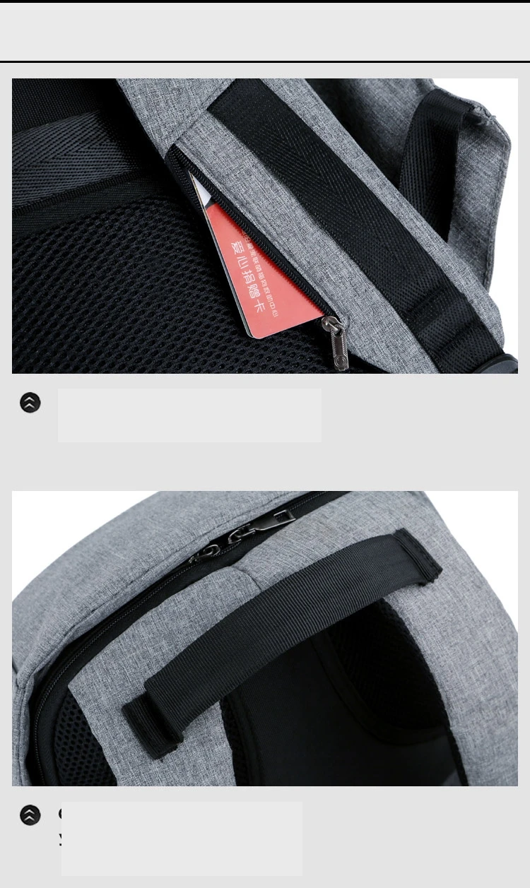 Men Anti theft Backpack USB Charging 15.6 Laptop Backpack Multifunction Waterproof Travel Bagpack women High Quality School bag 23