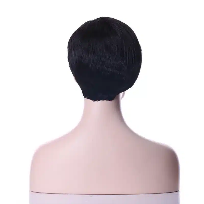 HAIRJOY Synthetic Natural Black High Temperature Fiber Woman Hair Wig 6 Colors Available Free Shipping 4